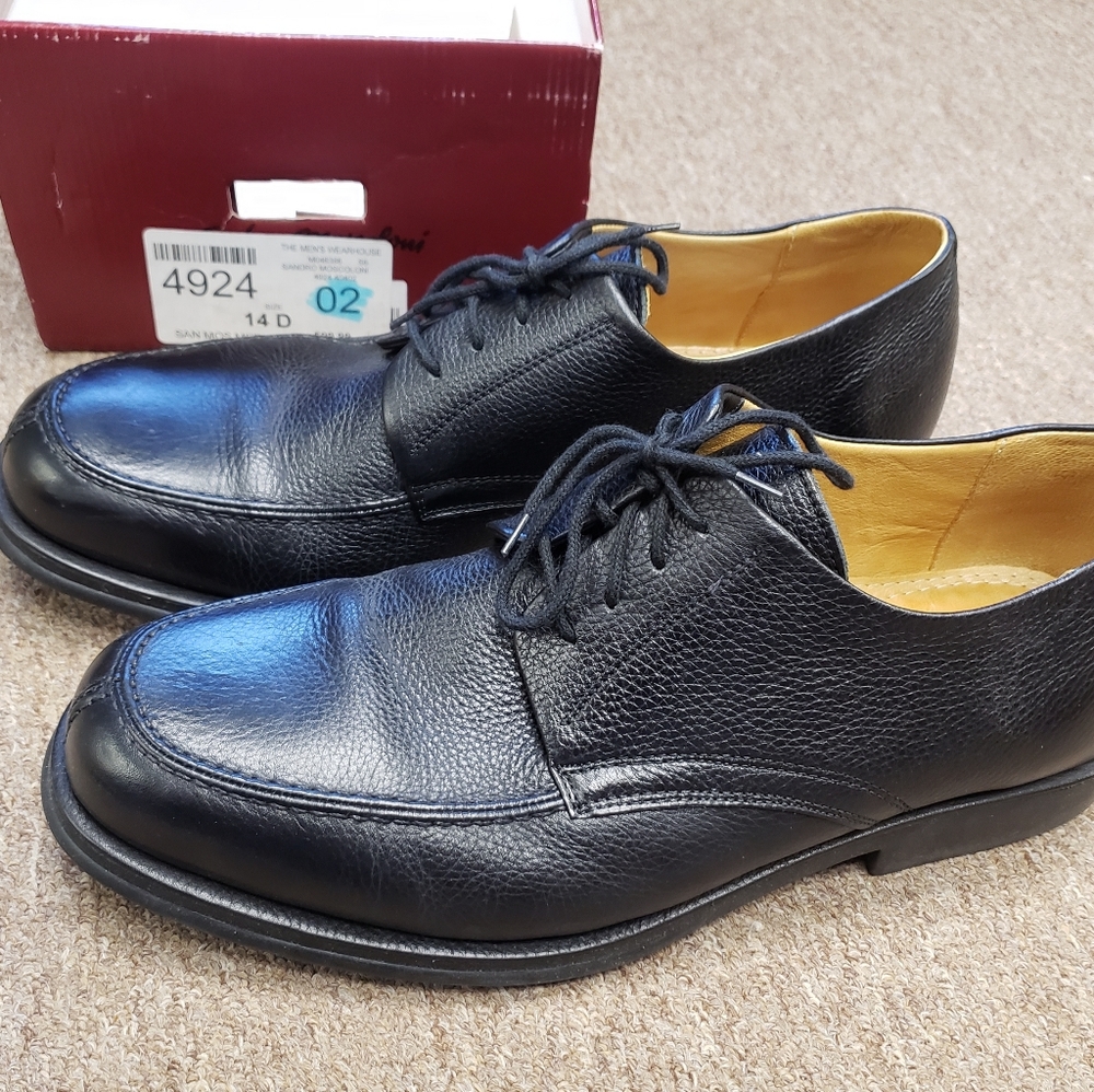 Sandro Moscoloni Black Dress Shoes